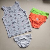 Майка и трусики р.98-104 Donella, Primark