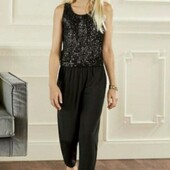 Ефектний, стильний комбінезон в пайетки❣️