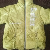 Теплюща куртка на 6 років