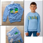 Дитячий світшот, кофта з начесом на 3-4-5 р