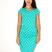 Сукня плаття в горошок два кольори