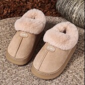 Угги автоледі тапулі утеплені хутром тапки женские для дома и улицы стелька 25,5/26 см.