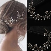 Елегантна весільна прикраса на волосся