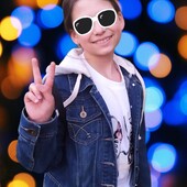 Гарна сучасна джинсова джинсовий піджак