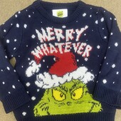 Светр grinch новорічний