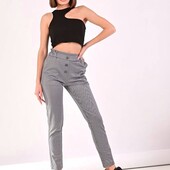 ***брюки в сером-голубом цвете