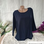 Смугаста плотна блузка королівського рр