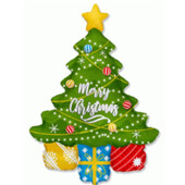 Фольгована фігура Ялинка 109*69см Flexmetal