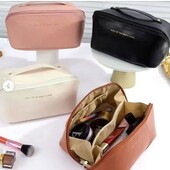 Косметичка цвет кремовый , розовый, коричневый