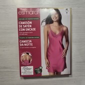 Есмара! Шовковиста жіноча нічнушка, пенюар! 40 євро 46 наш! Лот 8
