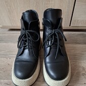 Зимові шкіряні черевики р.36