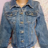 Джинсовий підкаж.куртка.ветрівка.новий сток.обг90 -94