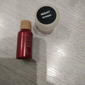 Олійка для волосся +мініатюра нічного крему для сухої та нормальної шкіри