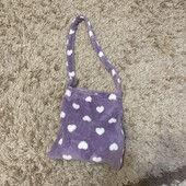 Зимовий плюшевий шопер