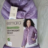 Esmara женская стильная стёганая куртка цвет лаванда размер евро 36/38