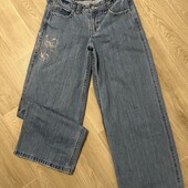 Джинси палаццо з вишивкою, р.M в гарному стані