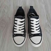 Dunnes stores брендовые лёгкие текстильные кеды цвет черный размер 36