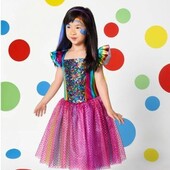 Розкішна сукня з обідком на 4-6років Німеччина (нюанс)