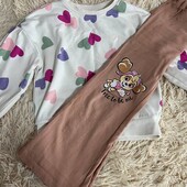 Набір світшот+штани кльош 116