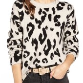 Леопардовый свитшот New look