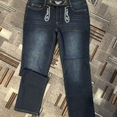 Джинси з вишивкою, р.14 в гарному стані