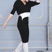 Женский турецкий спортивный костюм двойка брючный.