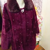 Шикарна альпака пальто батал