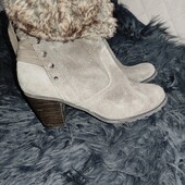 39p 25.5 см замшеві чоботи