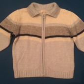 Кофта на молніі от 1,5 роки ,віскоза/ангора/кашемир