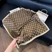 Платок стильный трендовый Искусственный шелк 70*70 см арт 63