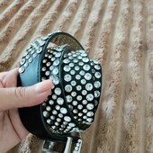 Шикарний жіночий ремінь в камінчиках