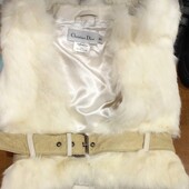 Брендовий жилет із натурального хутра від Christian Dior!!!