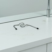 вішалка настінна с-подібна(2гач.мет/пластик)