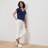 ♕ Стильні жіночі джинси з вишивкою, р.наші 48-50(42 євро)