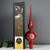 верхівка на ялинку скляна