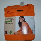 Жіноча кофта толстовка з начосом esmara (помаранчева, M 40\42)