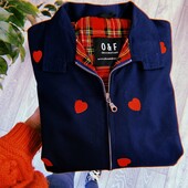 Куртка в серденьках ❤️❤️❤️р.М/L