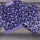 Мягусенькая теплая флисовая пижама отличного качества