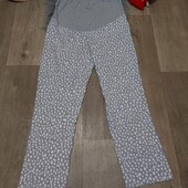 Штани піжамні,трикотаж,для вагітних