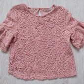 Гіпюрова блуза vera lucy