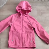 Вітровка "софтшелл" на флісі 8-10років(дивіться заміри)