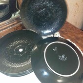 Керамічна рельєфна тарілка Швеція