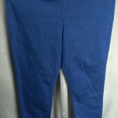 M&S Джеггинсы из котона,синии