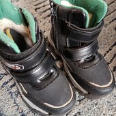 Зимние ботинки с ледоступами