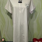 Гарненька, м'якенька трикотажна нічна, бавовна