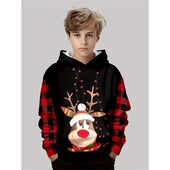 Новорічне худі на хлопчика. 7-8 років.