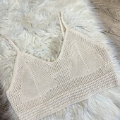 Стильний вʼязаний топ, М