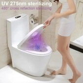 Підсвітка стерилізатор для унітазу.