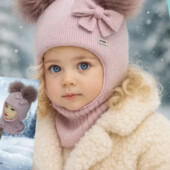 Залишився білий і св.беж!!Шапка-шолом для дівчат.Тепла і дуже мила)). На повному флісі.