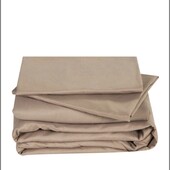 Простынь новая, цвет мокко, плюс подарок